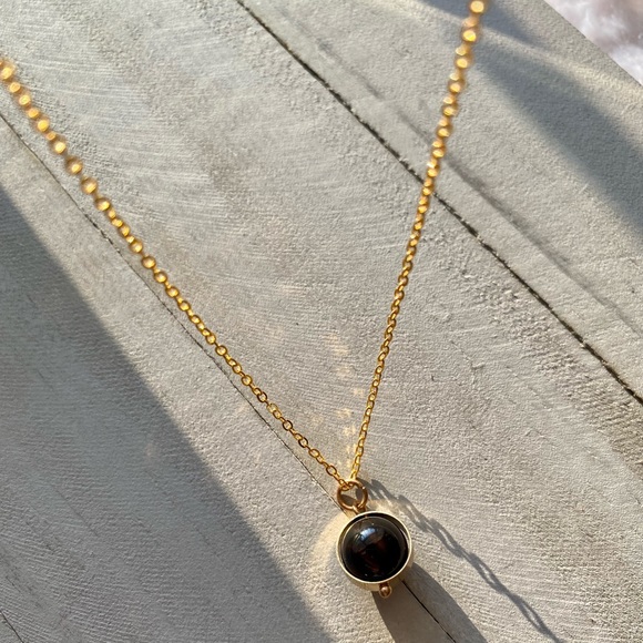 Brown ball pendant, spinning pendant - Picture 5 of 5